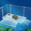Binano Screwless Installation Turtle Basking Platform Hanging Turtle Ramp for