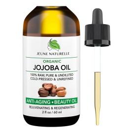 Aceite De Jojoba Jeune Naturelle, 60 Ml, Orgánico, Prensado Jojoba