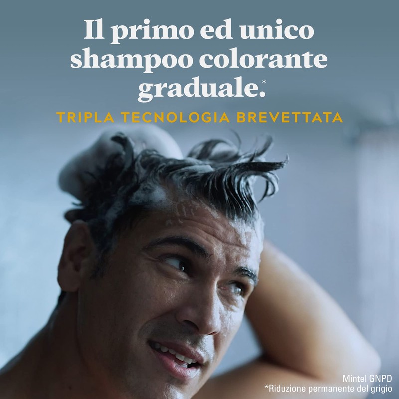 JUST FOR MEN SHAMPOO 118 ML. COLORANTE GRADUALE 2IN1