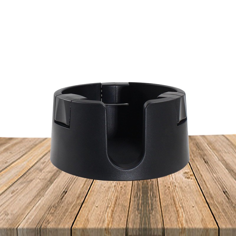Jiozermi Black Anti-Spill Cup Holder, Adjustable Spill Proof Drink Cup