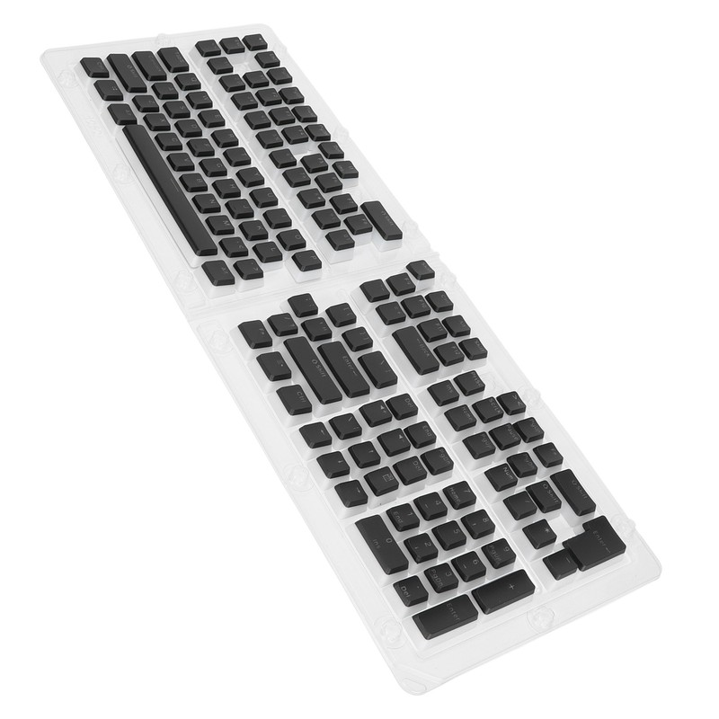 Keyboard Keycaps 129 Keys Pudding Transparent OEM Height PBT Two