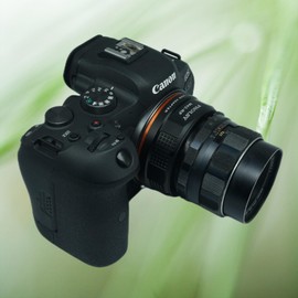 PHOLSY Lens Mount Adapter Manual Focus: Compatible with M42 Lens to Canon RF (EOS R-Type) Camera Body