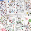 Lemsoda Diary Stickers, Set of 4, Cute, Stylish, Daily Accessories,