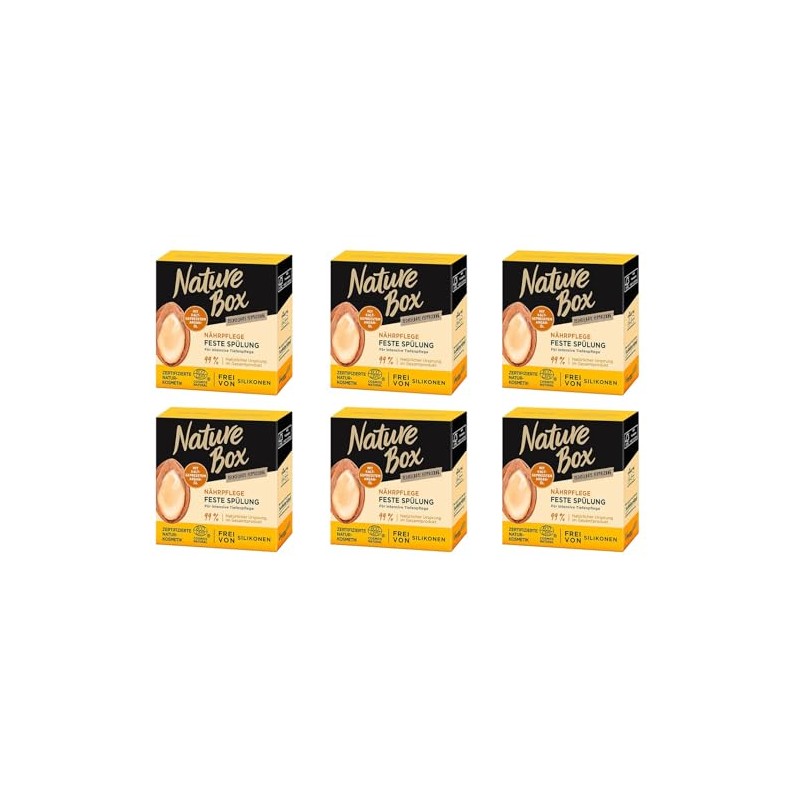 Nature Box Nutrition Care Solid Conditioner Argan Oil Pack of