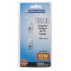 Nelson Ultra White Halogen 10 Watt G4 Bi-Pin 2-Pieces