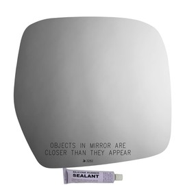 Fits 98-07 LX470, Right Passenger Side, Convex Mirror Glass Lens (DirectFits -Over For Auto-Dimming Mirror, Mirror Does not Auto-Dim), Comes with Adhesive, USA