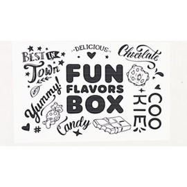 Fun Flavors Box Valentine’s Candy Gift Box Snack Care Package 80 ct Variety Pack Candy, Gnome