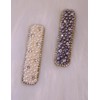 DUOTAOII Rhinestone Hair Clips,Crystal Hair Barrettes,Square Snap Hair Clips With