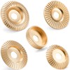 Hedume Set of 5 Wood Carving Disc for 4" or