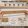 Picture Hanging Tool, 16 Inch Wood Level Ruler for DIY