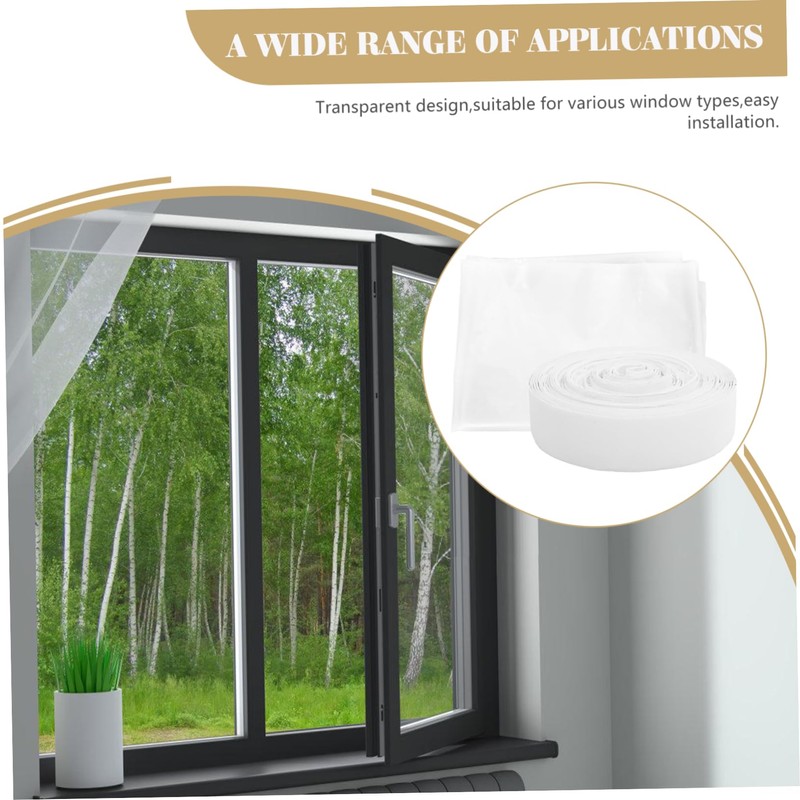 DOITOOL Winter Window Cover Film Set for Windows Heat Blocking