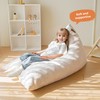 MAXYOYO Kids Bean Bag Chair, Stuffed Bean Bag with Handle