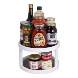Kuk Organizador Para Alacena Refrigerador Giratorio 2 Niveles