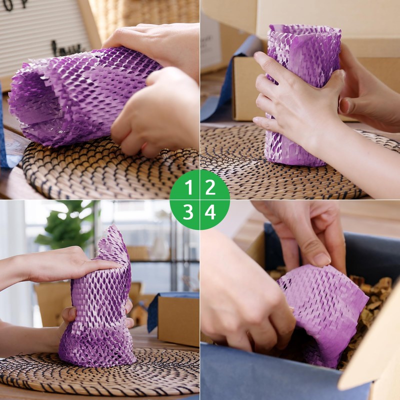 Honeycomb Packing Paper PINENUTS 15" x 131' Eco Friendly Packing