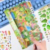 1 Sets Large 3D Sticker Scene 3D House Stickers with