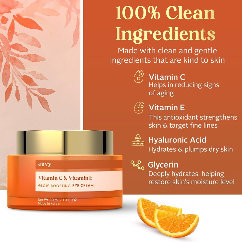Envy Eye Cream (Vitamin C & Vitamin E)