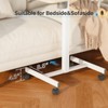 Liftsync Mobile Standing Desk, Rolling Laptop Cart Adjustable Height with