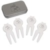 Azeeda 'Ghost family ' Golf Divot Tool/Repair Fork Gift Set