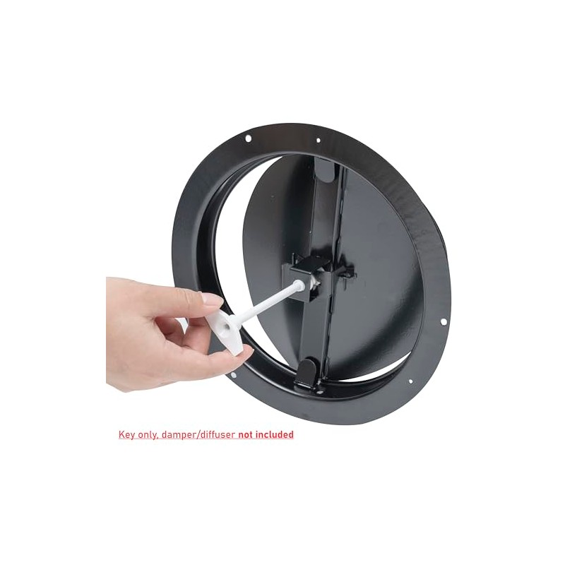 Handua Plastic Key - Handle for Butterfly Damper