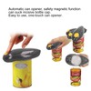 Black Automatic Can Opener OneTouch Electric Tin Bottle Opening Tool