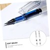 DOITOOL 1set Piston Brush Pen Set Refillable Fountain Pen Brush