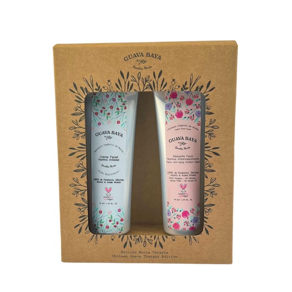 Guava Baya Anti-Aging Nourishing and Hydrating Facial Set "Bendita Murta"