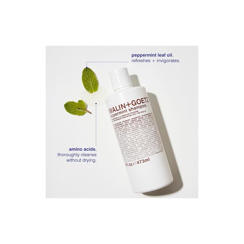 Champú de menta Malin + Goetz, 8 Fl Oz