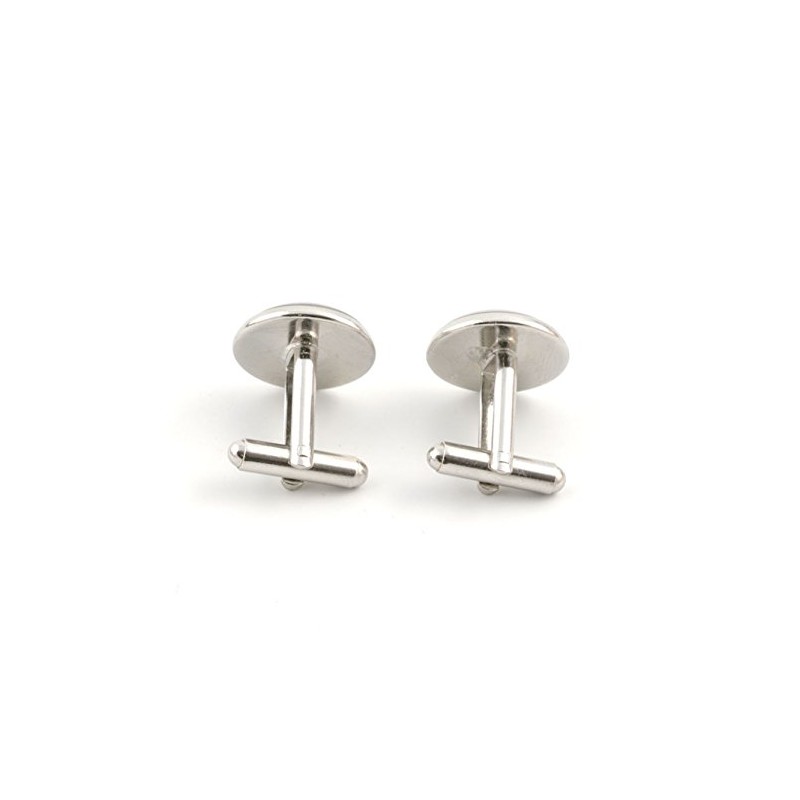 Blue Anchor Sailor Glass Cosplay Cufflinks