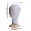 Milageto Manikin Head Model, Hat Display Stand, with Base, Multipurpose