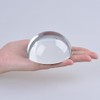 Longwin Lupa de cristal con forma de cúpula, pisapapeles, para