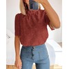 PRETTYGARDEN Summer Tops for Women 2025 Trendy Short Sleeve Eyelet