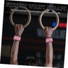 WHAMVOX 2pcs Gym Wrist Straps for Deadlifts Weightlifting Training Wrist