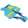 Neoprene Blue Yellow Summer Children Life Jacket Fin Buoyancy Floating