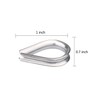 LAUQEE 6-Pcs Turnbuckle Tension Wire Rope with Eye&Hook (M6), 12-Pcs