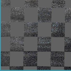 DERZGAO Window Film Privacy Day and Night with Installation Tools, Static Cling Glass Film Ideal for Home Shower Office Glass Door (Black, 17.5X78.7 Inch)