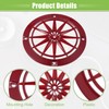 A ABSOPRO 4 Pcs 3" Car Speaker Grille Cover Round