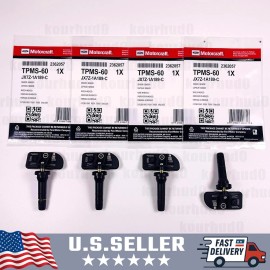 Motorcraft 4Pcs TPMS JX7Z-1A189-C Tire Pressure Sensor for Ford Escape Explorer 2020-2021