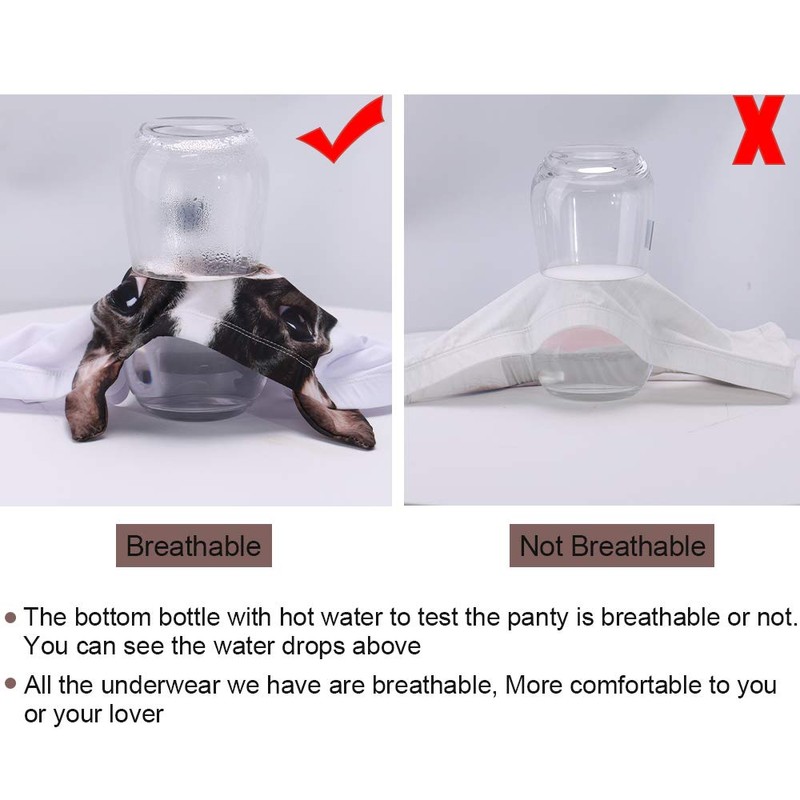 Babalet Women's 3D Funny Animal Look Underwears Sexy Naughty Briefs