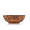Kimona Acacia Wood Decorative Bowl Centerpiece for Home Decor, Natural