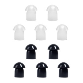 YNIBST Replacement Mushroom Ear Tips for Two Way Radio Walkie Talkie Acoustic Coil Tube Earpiece Surveillance Headset. (Mix)