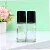 SAFIGLE 4Pcs Portable Roll Bottle Leak Empty Essential Oil Container