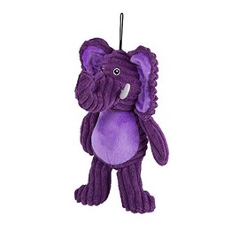 Kazoo Furries Funky Elephant Dog Toy, Medium