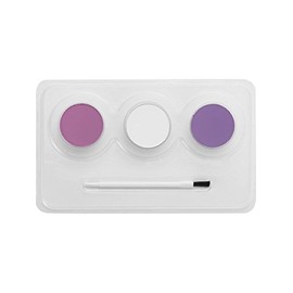 Smiffy's Make-Up FX Aqua Butterfly Kit Three Colours Brush and Step by Step Guide