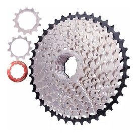 goucrro Bike Cassette 10-Speed Cassette 11-36T, 11-40T, 11-42T, 11-46T, 11-50T Bicycle Cassettes & Freewheels Fit Mountain Bike, Road Bicycle