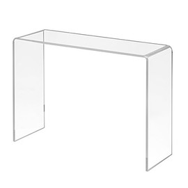 Zeigis® Decorative Bridge Acrylic Glass in 200 x 150 x 70 mm – Shoe Stand/Shoe Stand/U-Stand/Acrylic Stand/Product Presentation/Decorative Stand