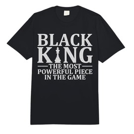 Best African King Design for Men Dad Afrocentric Chess Lover Comfort Colors Adult Heavyweight T-Shirt