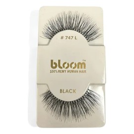 12 Pestañas Tira Bloom 100% Natural Modelo #747 A Elegir