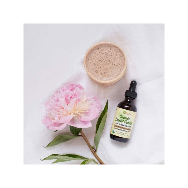 Omica Organics Liquid Stevia (Butterscotch Toffee, 1.85 Ounce)