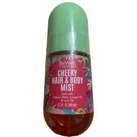 BeWell By NatureWell~ Cheeky~Hair & Body Mist~ Made With Cupuacu Butter, Coconut