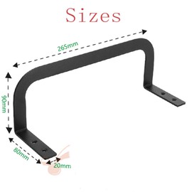 6 PCS Mattress Slide Stopper, Mattress Retainer Bar Bracket, Metal Mattress Stabilizer, Prevents Mattress Sliding for Bedroom Bed Frame